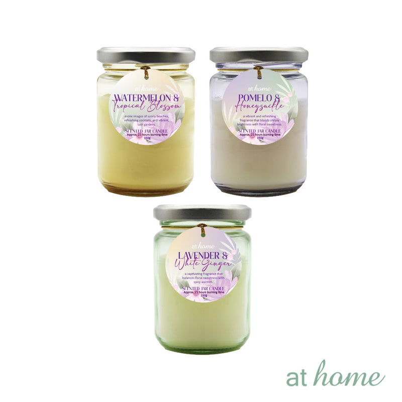 Ramohna Scented Glass Jar Candle