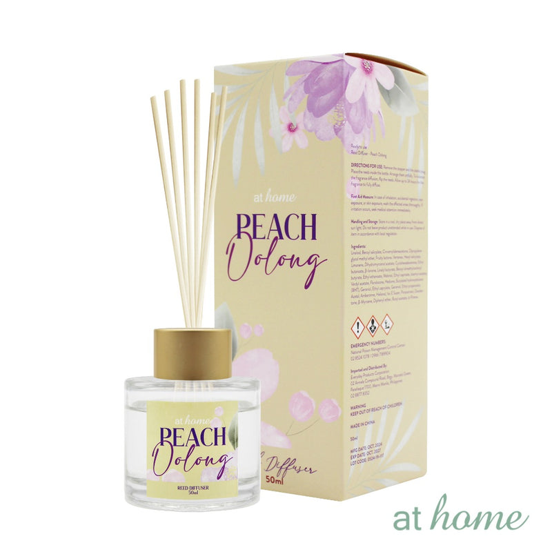 At Home Rosene Nordic Reed Diffuser 50ml For Cozy Home Decoration, Office, Hotel & Gift Ideas