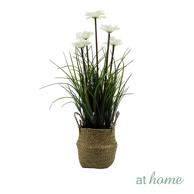 AT HOME Artificial Potted Plant 1pc Xylona/Xaviell – Nordic Home Office Decoration, Tabletop Shelf