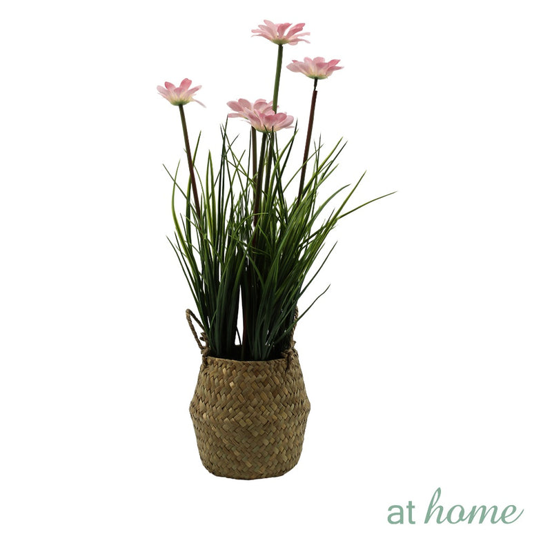 AT HOME Artificial Potted Plant 1pc Xylona/Xaviell – Nordic Home Office Decoration, Tabletop Shelf