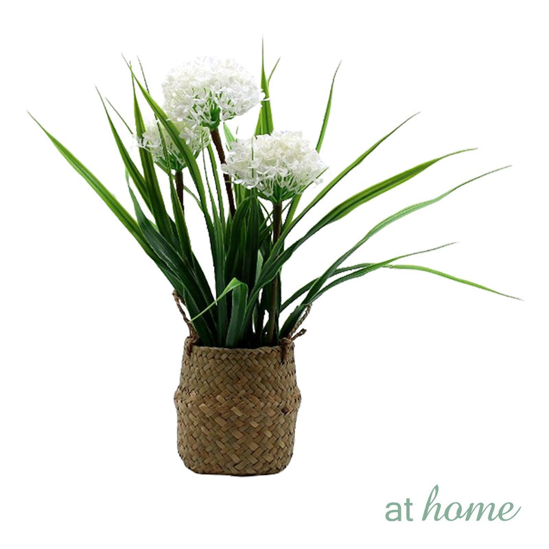 AT HOME Artificial Potted Plant 1pc Xylona/Xaviell – Nordic Home Office Decoration, Tabletop Shelf