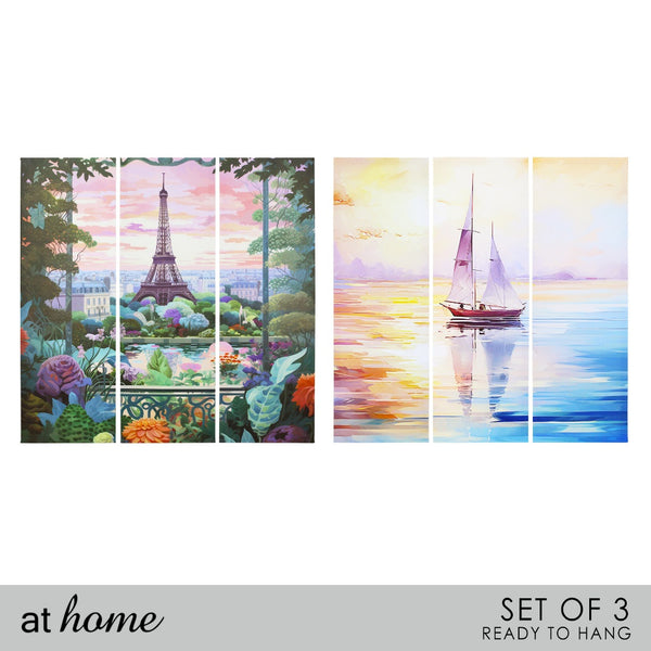 Jess and Jamie Set of 3 Canvas Frame