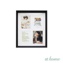 At Home Selena Modern Family Picture Frame Border Design Photo Display, Wall & Table Decoration