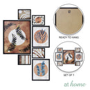 Rumford Wall Frame Wall Art Decoration - Set of 7