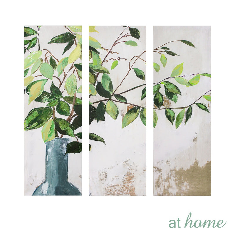 Jica and Jean Set of 3 Canvas Frame