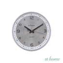 At Home Jane Analog Wall Clock Numbers Easy Read, For Home Décor, Office, Bedroom, Livingroom