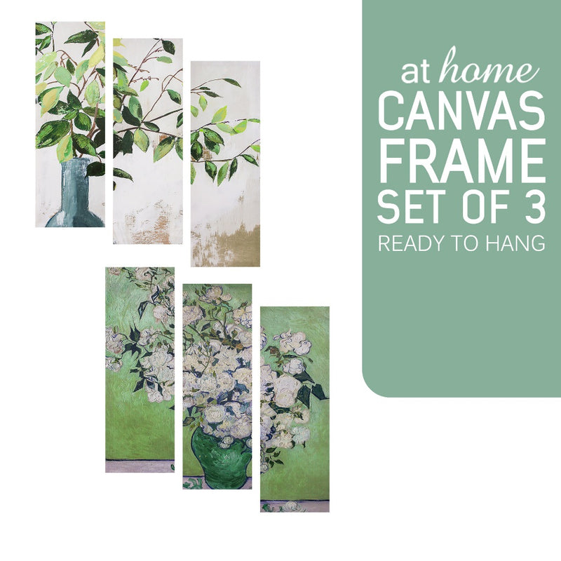 Jica and Jean Set of 3 Canvas Frame