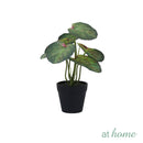 At Home 1pc Jayla/Jael Nordic Artificial Rubber Tree Potted Plant Home Décor Garden Accessories