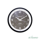 At Home Jane Analog Wall Clock Numbers Easy Read, For Home Décor, Office, Bedroom, Livingroom