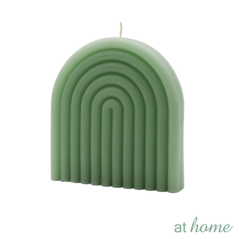 Marsala At Home 1PC Sculptural Unscented Decorative Smokeless Candle For Home, Hotel And Office