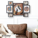 Rumford Wall Frame Wall Art Decoration - Set of 7