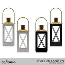 Remi Metal Lantern Tealight Candle Holder — Essential