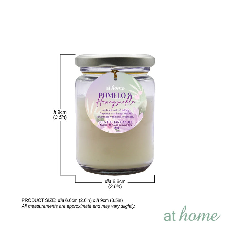 Ramohna Scented Glass Jar Candle