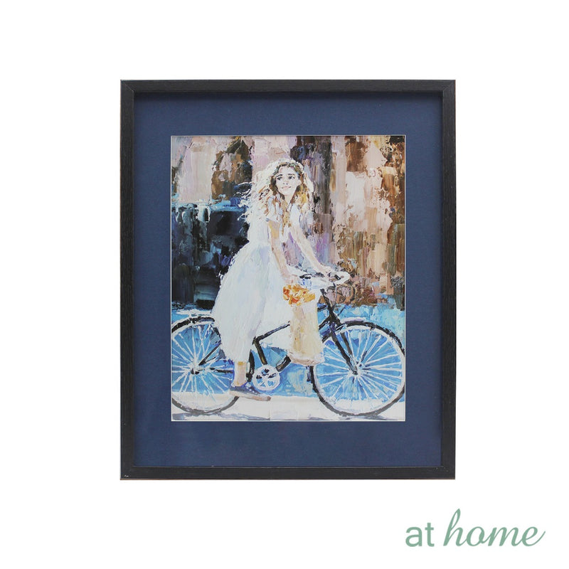 At Home 1pc Sonnet Wall Frame – Ready to Hang Wall Art for Nordic Home, Office & Bedroom