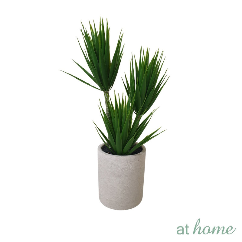 AT HOME Artificial Potted Plant 1pc Xavia/Xanthia – Nordic Home Office Decoration, For Tabletop Shel