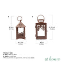 Willa & Wella Metal Lantern Tealight Candle Holder