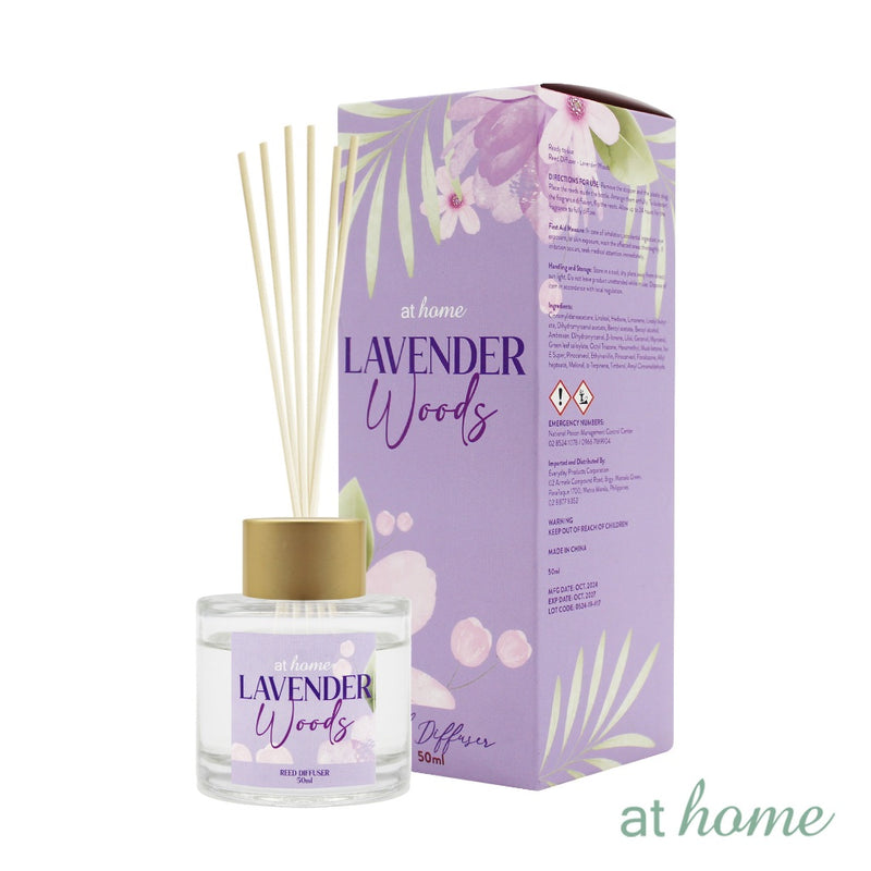 At Home Rosene Nordic Reed Diffuser 50ml For Cozy Home Decoration, Office, Hotel & Gift Ideas