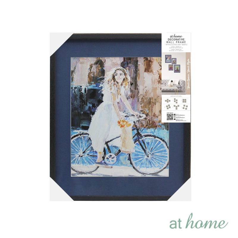 At Home 1pc Sonnet Wall Frame – Ready to Hang Wall Art for Nordic Home, Office & Bedroom