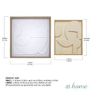 Leilani/Landon/Riri Deluxe Wall Art Frame