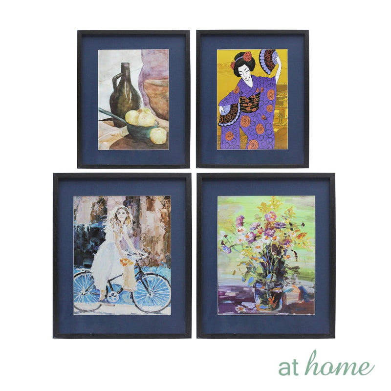 At Home 1pc Sonnet Wall Frame – Ready to Hang Wall Art for Nordic Home, Office & Bedroom