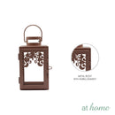 Willa & Wella Metal Lantern Tealight Candle Holder