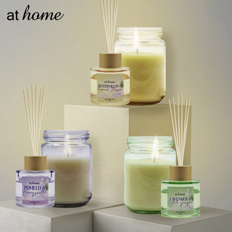 At Home Rosene Nordic Reed Diffuser 50ml For Cozy Home Decoration, Office, Hotel & Gift Ideas