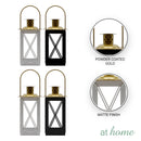 Remi Metal Lantern Tealight Candle Holder — Essential