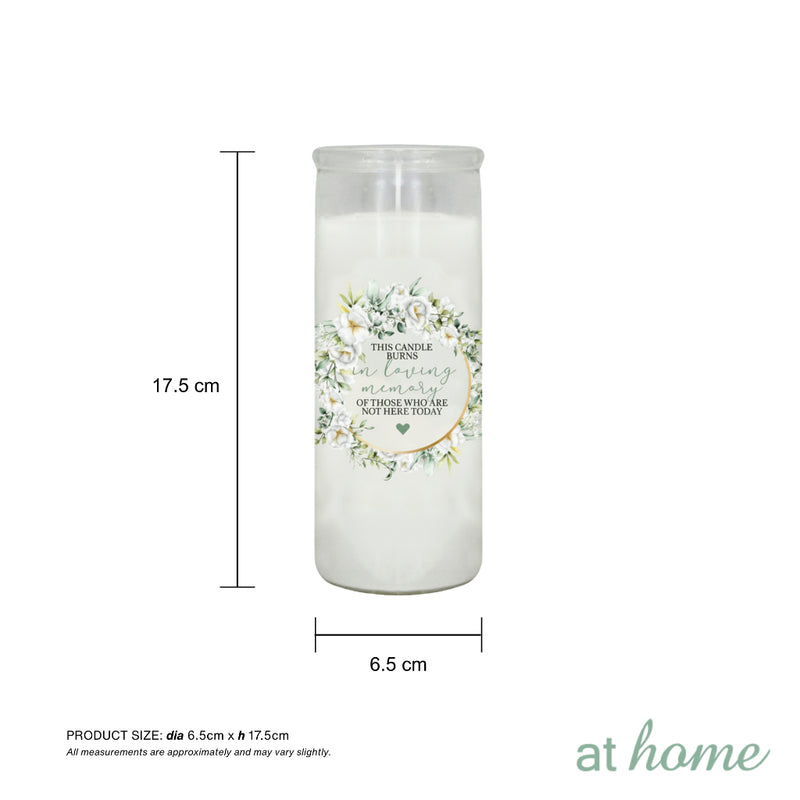 Memorial Unscented Jar Candle — Essential