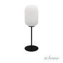 Wilmer & Worden or Wolcot Table Lamp Ribbed Glass Shade Novelty Lighting