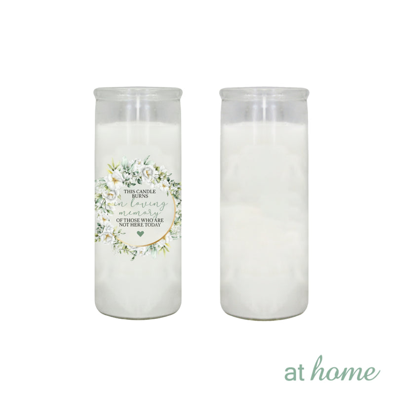Memorial Unscented Jar Candle — Essential