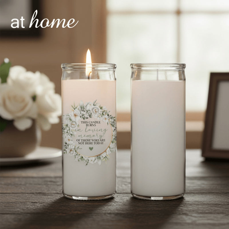Memorial Unscented Jar Candle — Essential
