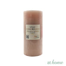 Tashi or Tegan Unscented Pillar Candles Plain or Sculptural Design — Essential