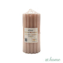 Tashi or Tegan Unscented Pillar Candles Plain or Sculptural Design — Essential