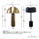 Lizzy/Liam/Leslie Metal Table Lamp — Deluxe Pieces