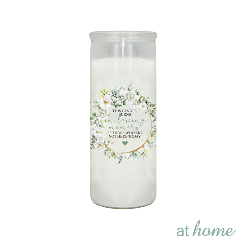 Memorial Unscented Jar Candle — Essential