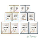 Jimin Wall Photo Frame Set of 2 with Mat Board 8x10 12x16 16x24 Inch Photo Frame