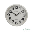 Gelo & Gus Wall Clock 11in Analog Sweep Mechanism Easy Read Numbers
