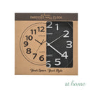 Gelo & Gus Wall Clock 11in Analog Sweep Mechanism Easy Read Numbers