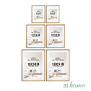 Jimin Wall Photo Frame Set of 2 with Mat Board 8x10 12x16 16x24 Inch Photo Frame