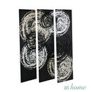 Set of 3 Point & Ponds Canvas Wall Art