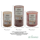 Woven A Scented Pillar Candle