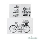 Set of 2 Vibe Canvas Wall Art Decor