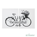 Set of 2 Vibe Canvas Wall Art Decor