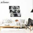 Set of 3 Point & Ponds Canvas Wall Art