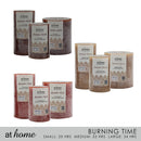 Woven A Scented Pillar Candle