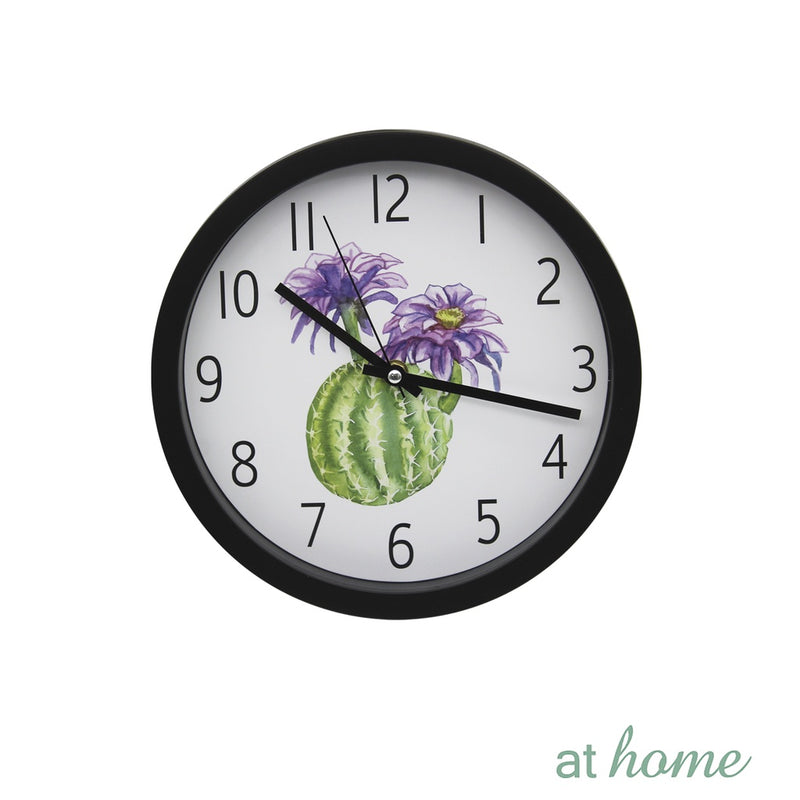 [CLEARANCE SALE]  At Home Wilson Analog Silent Wall Clock 10”