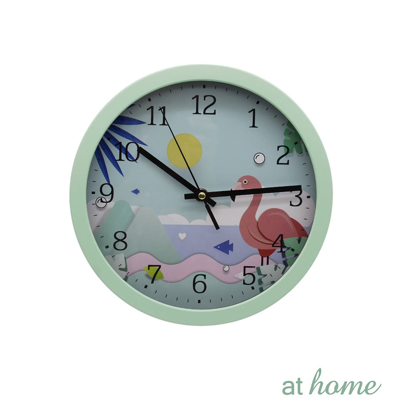[CLEARANCE SALE] At Home Whalien Analog Silent Wall Clock 10”
