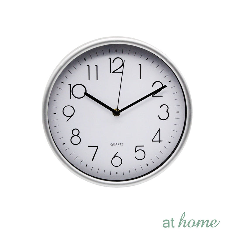 [CLEARANCE SALE] At Home Wilkie Analog Silent Wall Clock 10”