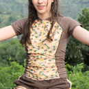 Sunlit Sienna Short Sleeved Rashguard