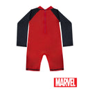 Iron Man Long-Sleeved Bodysuit with UPF 50 - Sunstreet
